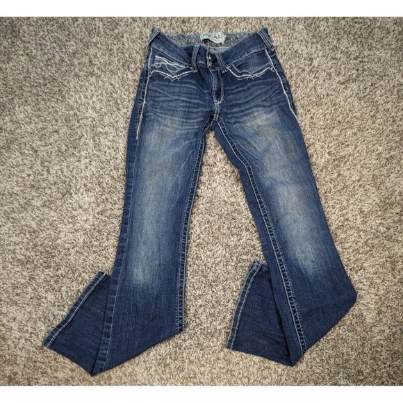 Ariat Jeans Ariat Real Denim Womens 27l 27 Long Bootcut Flare